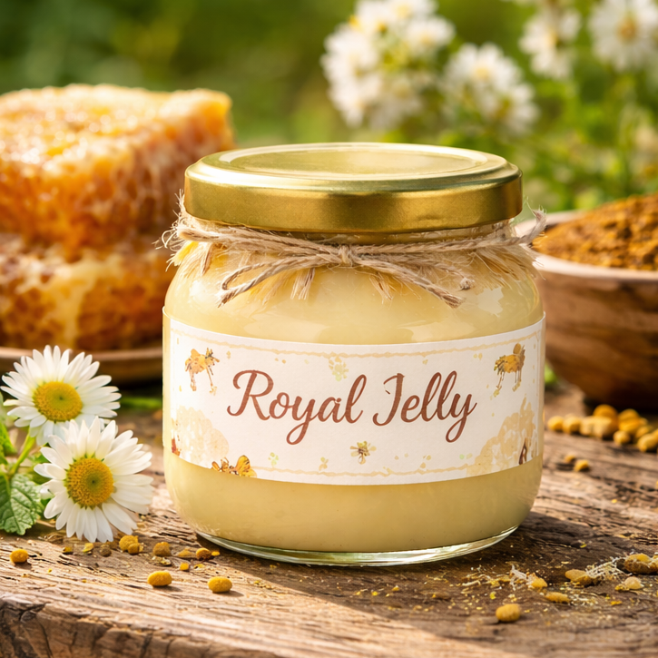Natural royal jelly from Georgia